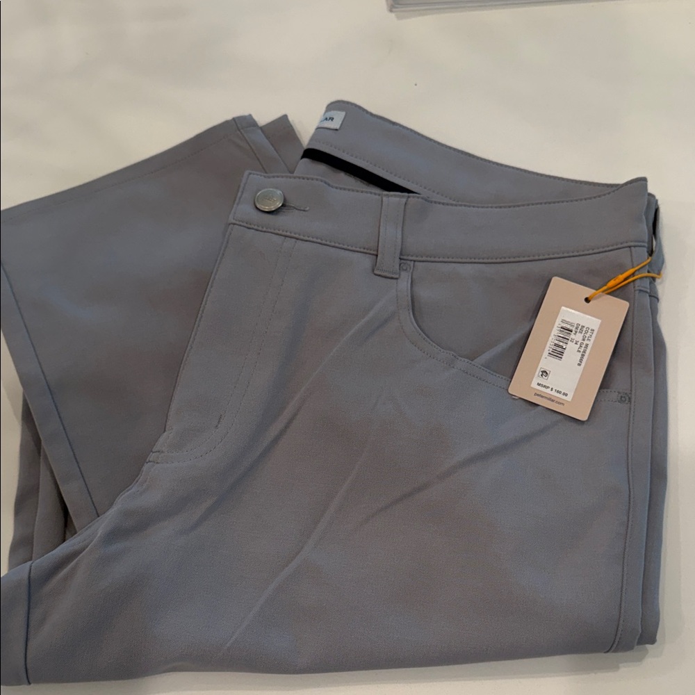 Peter Millar Light Gray Chinos 34/32